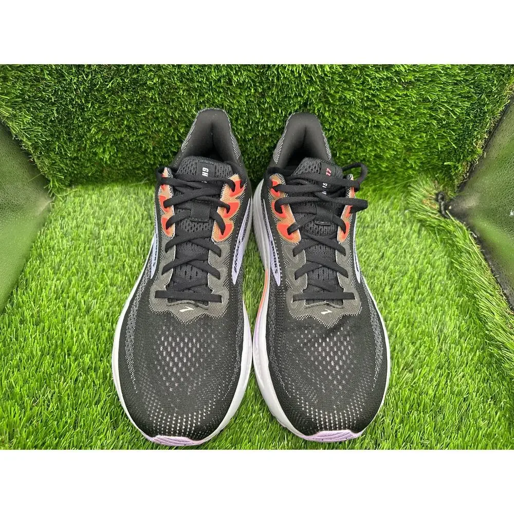 Brooks Ghost 17 1204311B080 Athletic Sneaker Women's 12B Black Mesh Gym Training
